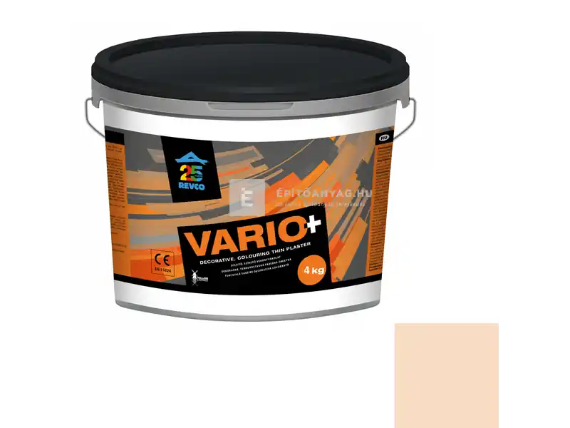 Alacsony ár Revco Vario+ Struktúra gördülőszemcsés vékonyvakolat 2 mm mocca 1 4 kg