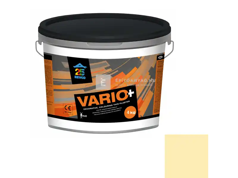 Biztonságos fizetés Revco Vario+ Struktúra gördülőszemcsés vékonyvakolat 2 mm olive 2 4 kg