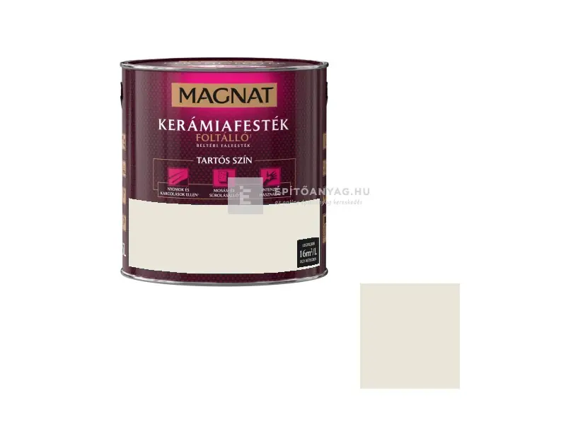 Biztonságos vásárlás Magnat Ceramic beltéri falfesték CM12 gyöngy dolomit 5 l