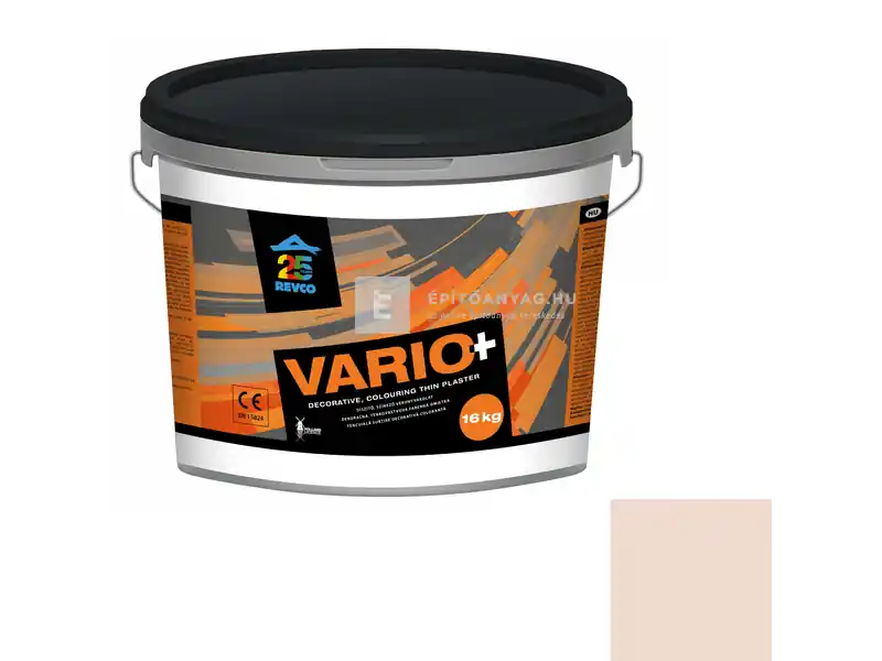 Revco Vario+ Struktúra gördülőszemcsés vékonyvakolat 2 mm almond 16 kg Árengedmény