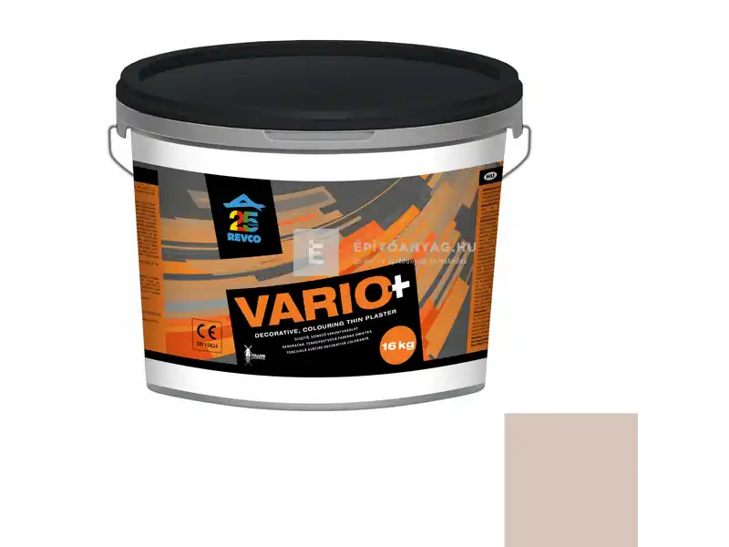 Revco Vario+ Struktúra gördülőszemcsés vékonyvakolat 2 mm pecan 16 kg Szuper akció
