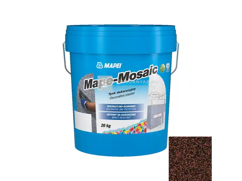 Szezonális akció Mapei Mape-Mosaic díszítővakolat 1,2 mm trüffel 20 kg