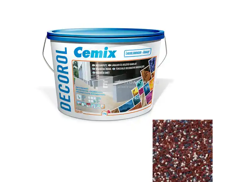 Vásárlói kedvenc Cemix 2780 Decorol lábazati és díszítő vakolat BBBKW 15 kg