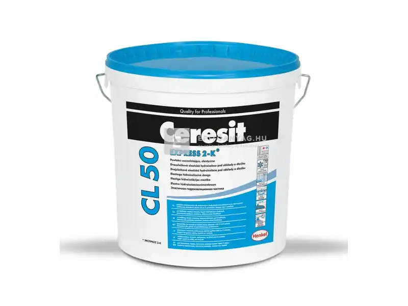 Henkel Ceresit CL 50 kétkomponensű, kenhető szigetelőfólia 12,5 kg Vedd meg online