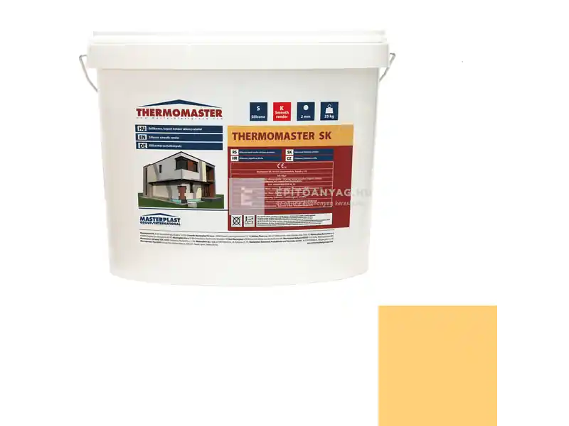 Masterplast Thermomaster szilikon vékonyvakolat, kapart 2 mm 01-C 25 kg Kiárusítás