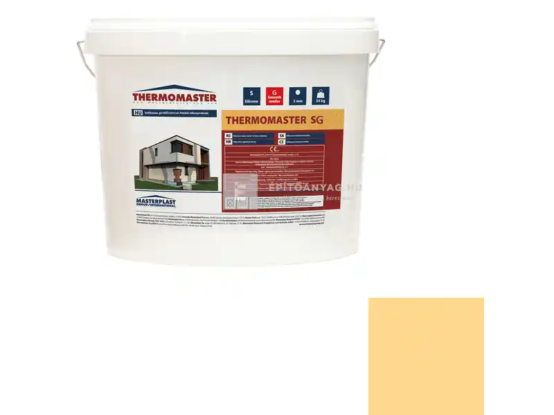 Masterplast Thermomaster szilikon vékonyvakolat, gördülőszemcsés 2 mm 01-D 25 kg Nézd meg most