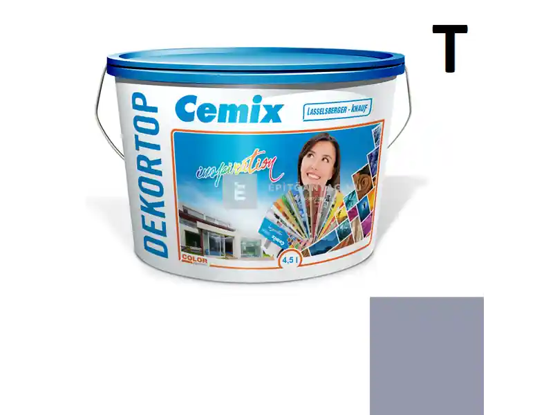 Cemix 2802 DekorTOP diszperziós homlokzatfesték 4759 blue 4,5 l Kiárusítás