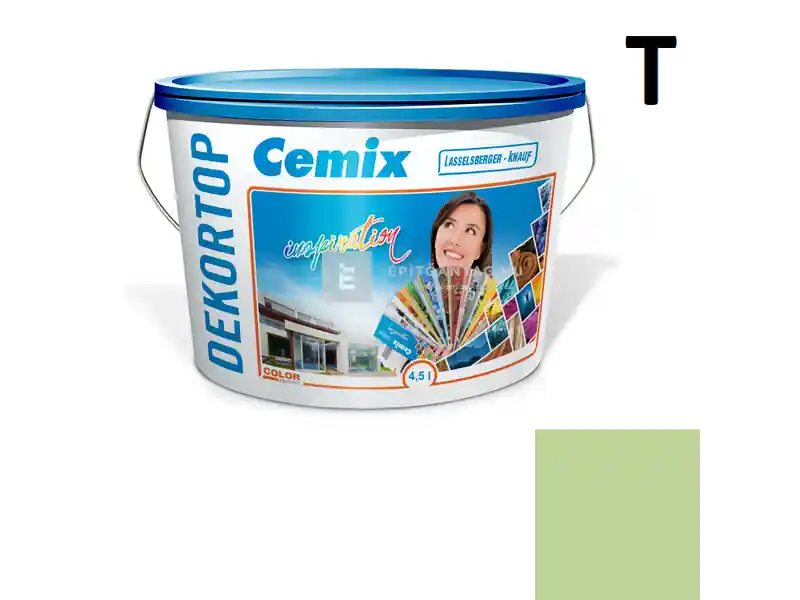 Cemix 2802 DekorTOP diszperziós homlokzatfesték 6527 intense 4,5 l Legnépszerűbb