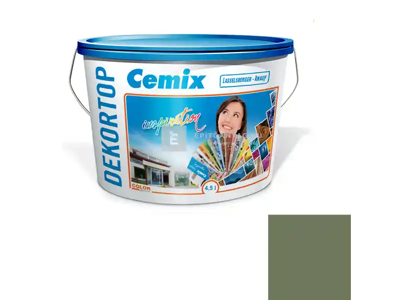 Árengedmény Cemix 2802 DekorTOP diszperziós homlokzatfesték 6559 intense 4,5 l