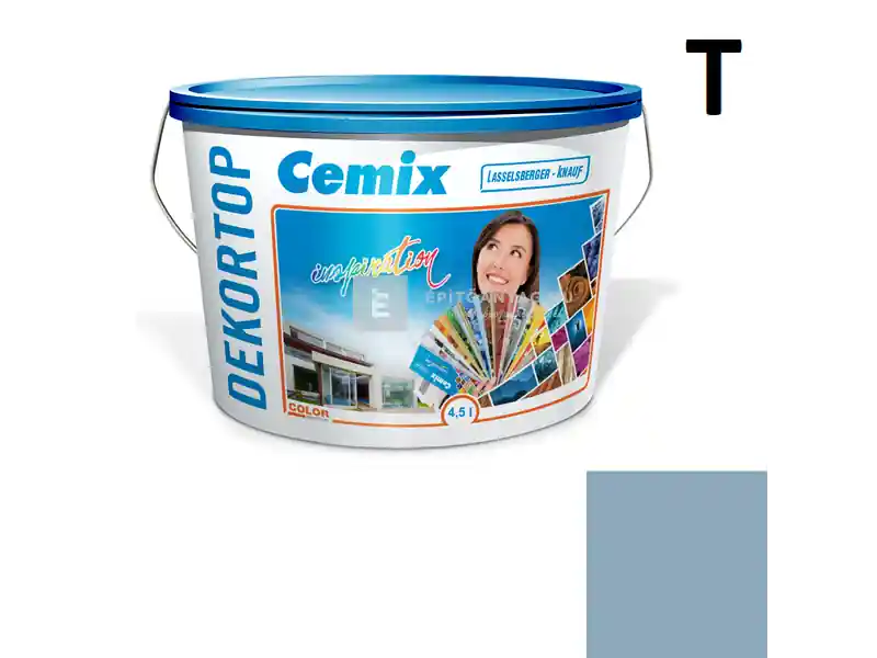 Akció Cemix 2802 DekorTOP diszperziós homlokzatfesték 6745 intense 4,5 l