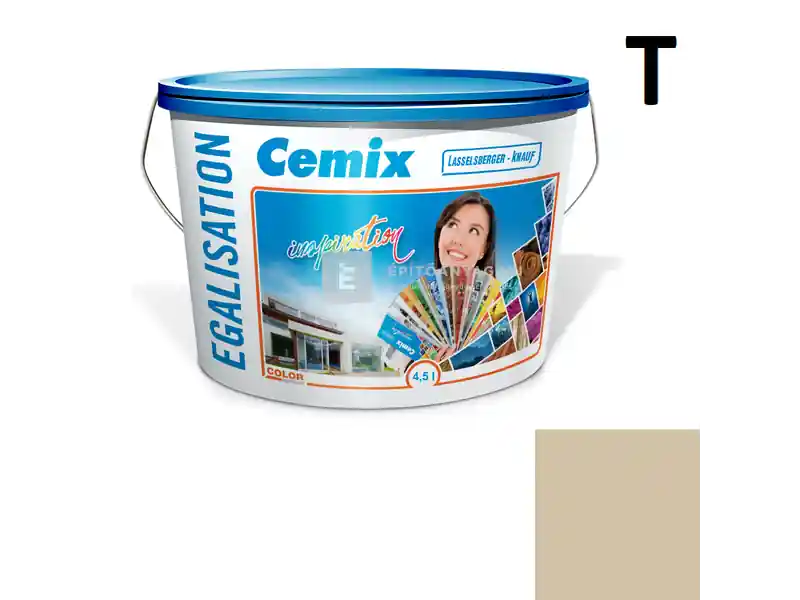 Cemix 2805 Egalisation színfelújító homlokzatfesték 4947 brown 4,5 l Kedvezményes ár