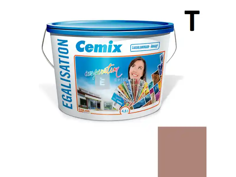 Expressz kézbesítés Cemix 2805 Egalisation színfelújító homlokzatfesték 5129 rusty 4,5 l
