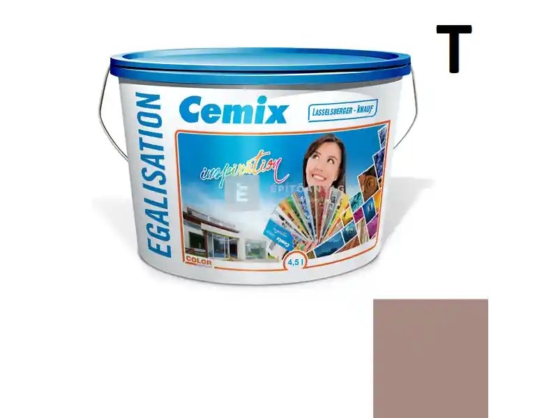 Biztonságos vásárlás Cemix 2805 Egalisation színfelújító homlokzatfesték 5119 rusty 4,5 l