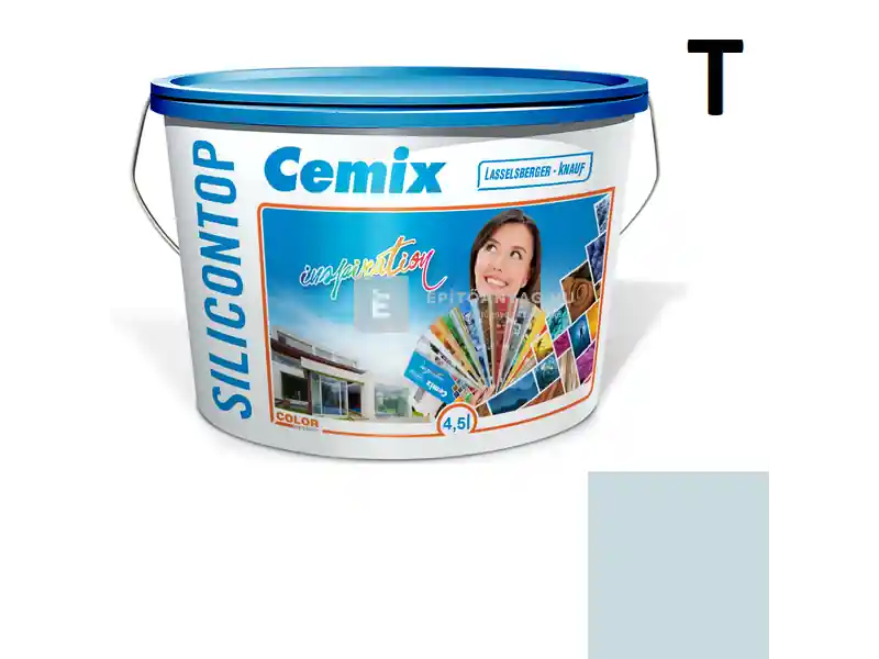 Cemix 2800 SiliconTOP szilikon homlokzatfesték 4711 blue 4,5 l Azonnal elérhető