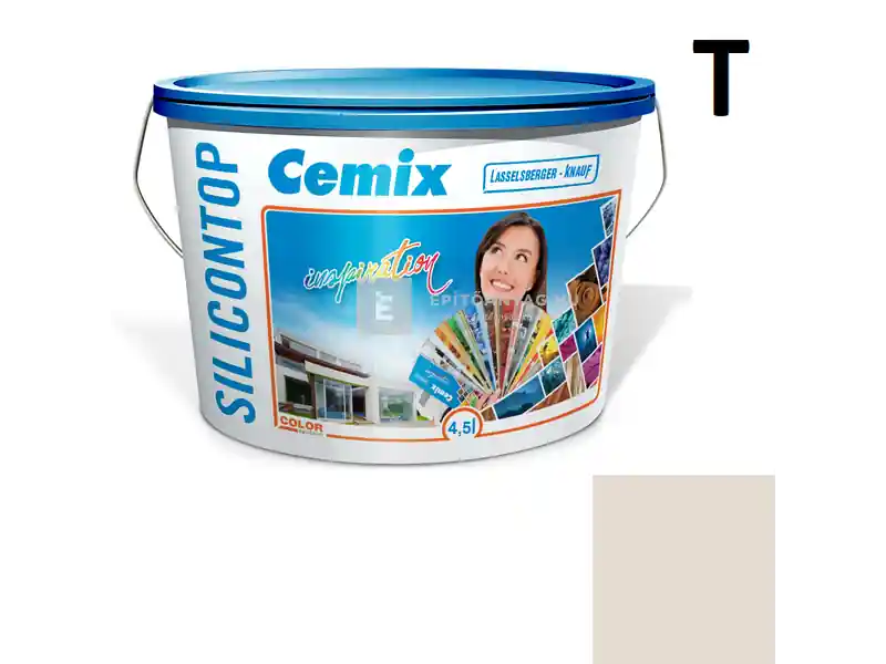 Cemix 2800 SiliconTOP szilikon homlokzatfesték 4911 brown 4,5 l Alacsony ár