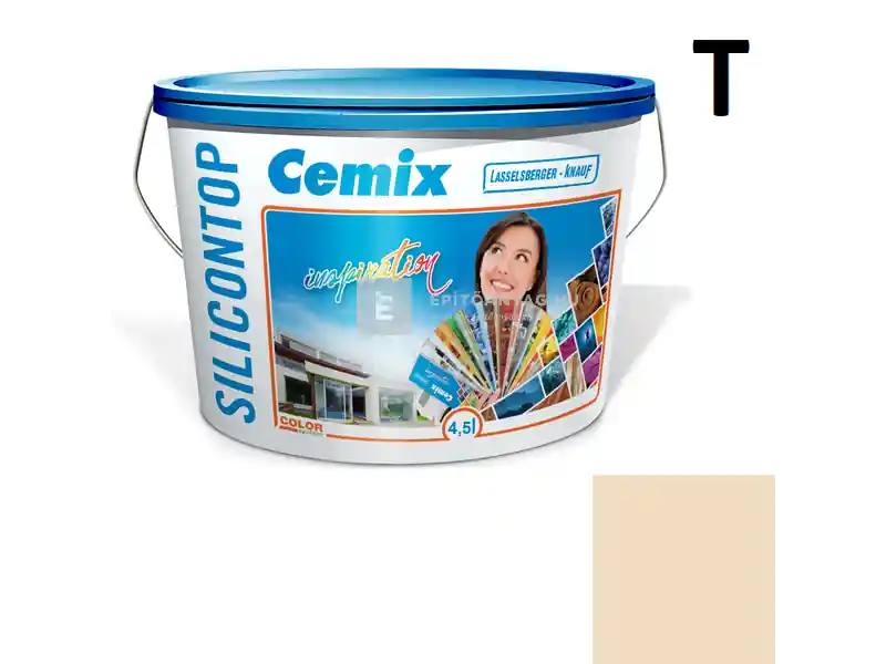 Cemix 2800 SiliconTOP szilikon homlokzatfesték 5171 rusty 4,5 l Szezonális akció