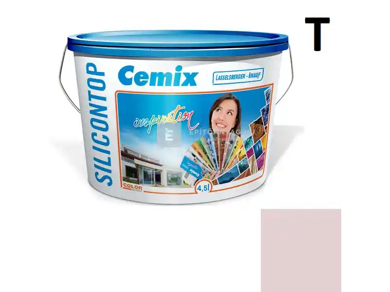 Biztonságos vásárlás Cemix 2800 SiliconTOP szilikon homlokzatfesték 5161 rusty 4,5 l