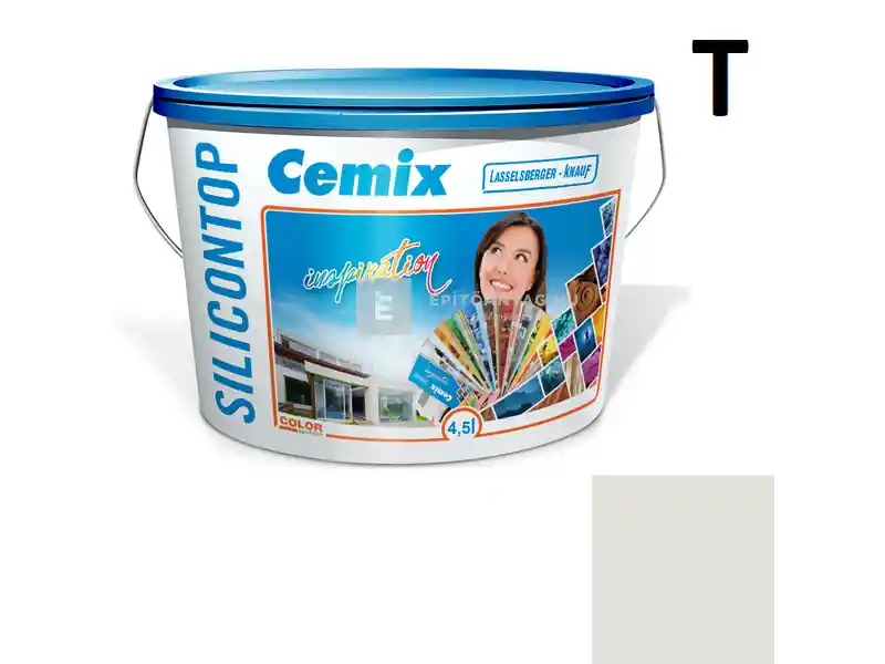 Különleges ajánlat Cemix 2800 SiliconTOP szilikon homlokzatfesték 5341 rock 4,5 l