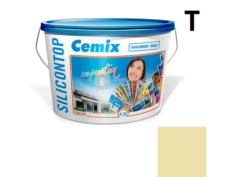 Cemix 2800 SiliconTOP szilikon homlokzatfesték 6133 intense 4,5 l Azonnali szállítás
