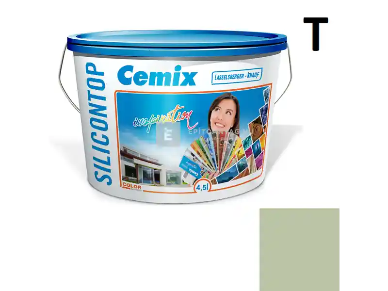 Cemix 2800 SiliconTOP szilikon homlokzatfesték 6553 intense 4,5 l Csak ma