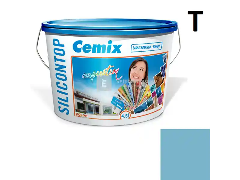 Cemix 2800 SiliconTOP szilikon homlokzatfesték 6737 intense 4,5 l Biztonságos fizetés