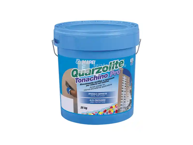 Mapei Quarzolite Tonachino PRO vékonyvakolat fehér 1,5 mm 25 kg Alacsony ár