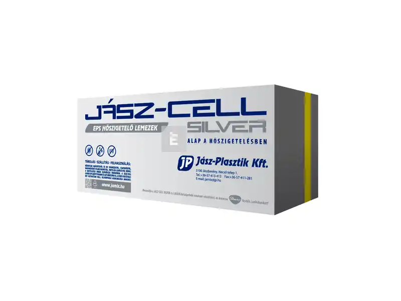Kiárusítás Jász-Cell Silver EPS 100, 14 cm grafitos hőszigetelő lemez