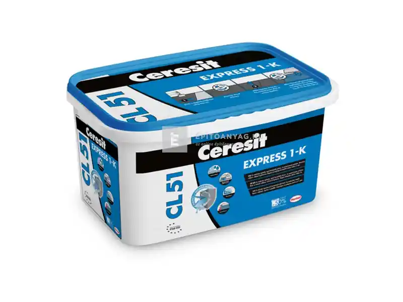 Exkluzív ajánlat Henkel Ceresit CL 51 egykomponensű, kenhető szigetelőfólia 5 kg