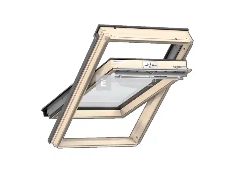 VELUX GLL 1061 78x118 cm, billenő fa tetőtéri ablak Expressz kézbesítés