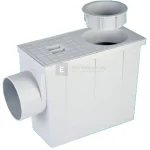 Végkiárusítás Csapadékvízszűrő szürke 80/100 mm