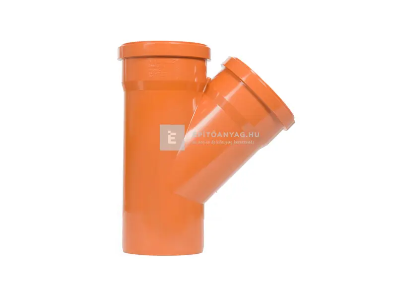 Gyors szállítás Valplast KG PVC ágidom 160/110 mm 45°