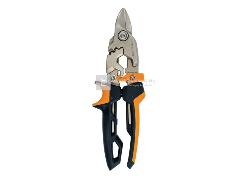 Vedd meg most Fiskars PowerGear Aviation lemezvágó olló bulldog, balkezes