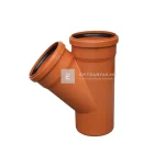 Ajánlat Valplast KG PVC ágidom 200/200 mm 45°