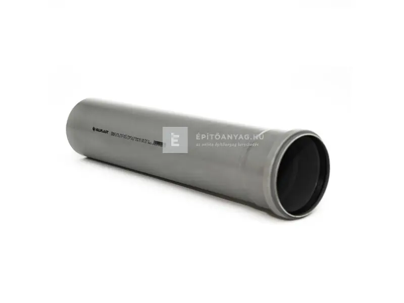 Valplast PVC tokos cső gumigyűrűvel 110 mm, 0,5 m Népszerű