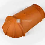 Tondach sajtolt kezdő gerinccserép FusionColor terrakotta-békéscsabai (rögzítőcsavarral) Kihagyhatatlan ajánlat