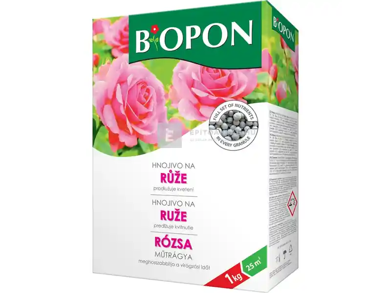 Gyors szállítás Biopon rózsa műtrágya, 1 kg