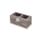 Semmelrock Rivago kerítéselem normálkő füstbarna 40x20x16 cm Outlet