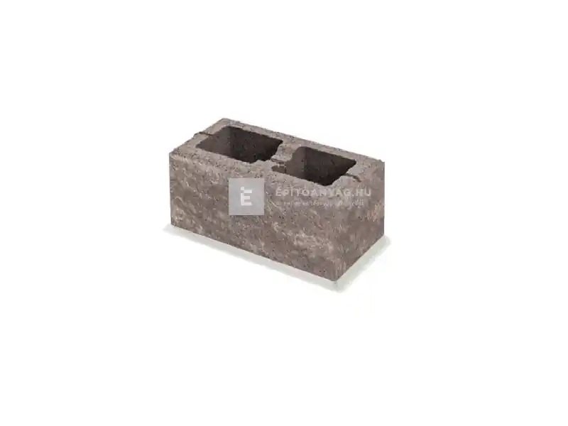 Semmelrock Rivago kerítéselem normálkő füstbarna 40x20x16 cm Outlet