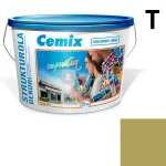 Bestseller Cemix 2704 StrukturOLA Dekor diszperziós vékonyvakolat, kapart 1,5 mm 6579 intense 25 kg
