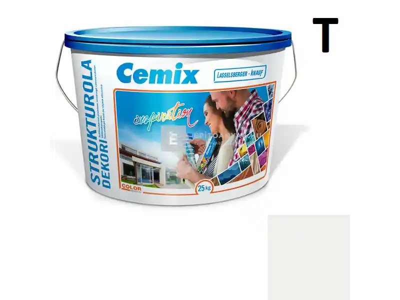 Ajánlat Cemix 2704 StrukturOLA Dekor diszperziós vékonyvakolat, kapart 2 mm 4131 cream 25 kg