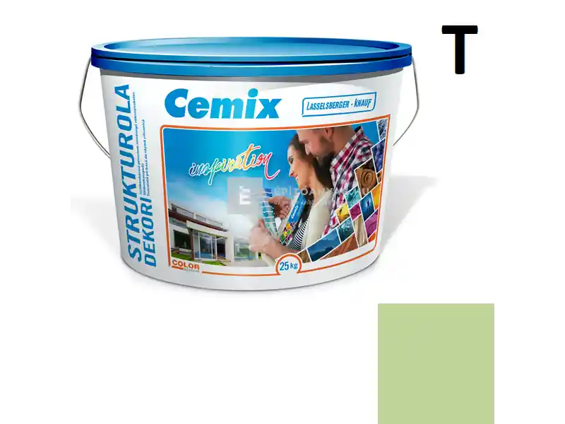 Olcsó Cemix 2704 StrukturOLA Dekor diszperziós vékonyvakolat, kapart 2 mm 6527 intense 25 kg