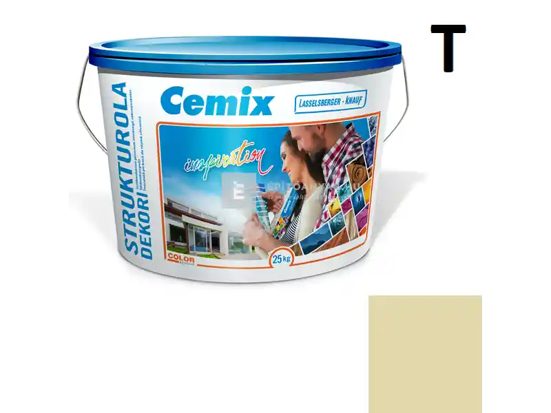 Legjobb ár Cemix 2704 StrukturOLA Dekor diszperziós vékonyvakolat, dörzsölt 2 mm 6573 intense 25 kg