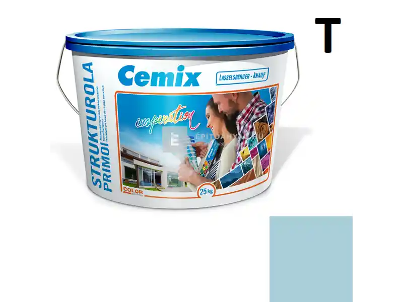 Cemix 2703 StrukturOLA Primo diszperziós vékonyvakolat, kapart 1,5 mm 6733 intense 25 kg Szuper ajánlat