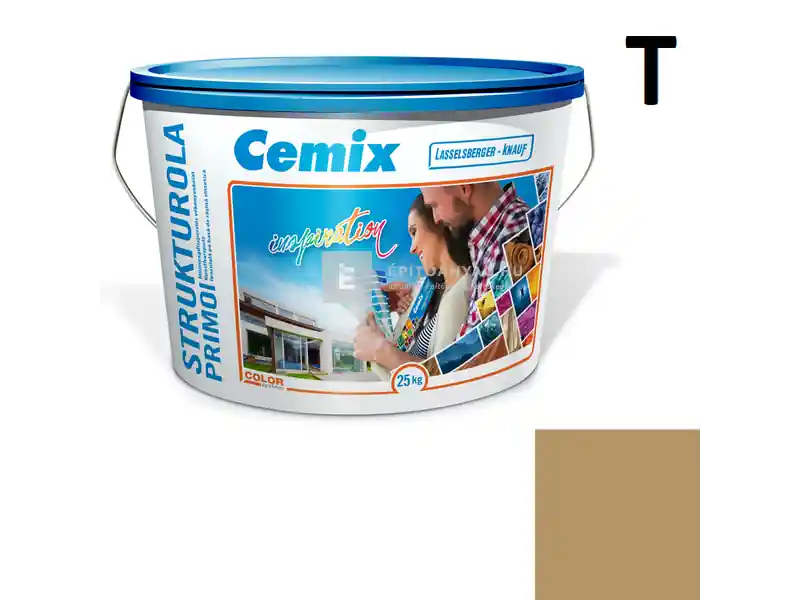 Expressz kézbesítés Cemix 2703 StrukturOLA Primo diszperziós vékonyvakolat, dörzsölt 2 mm 6927 intense 25 kg