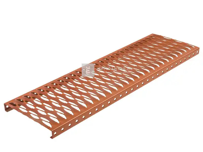 Bramac alu biztonsági rács téglavörös 25x88 cm Prémium
