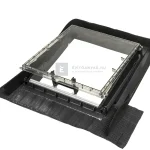 Bramac Luminex univerzális tetőkibúvó műanyag antracit 63x76,5 cm Népszerű