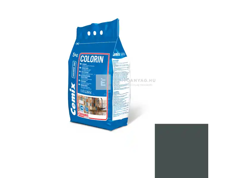 Cemix 8610 Colorin fugázó 2-7 mm antracit 5 kg Kedvezményes ár