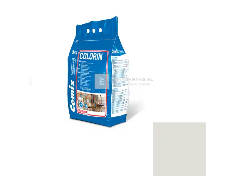 Cemix 8610 Colorin fugázó 2-7 mm világosszürke 5 kg Expressz kézbesítés