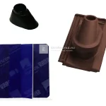 Tondach Contiton 9 antennakivezető szett FusionProtect barna Árengedmény