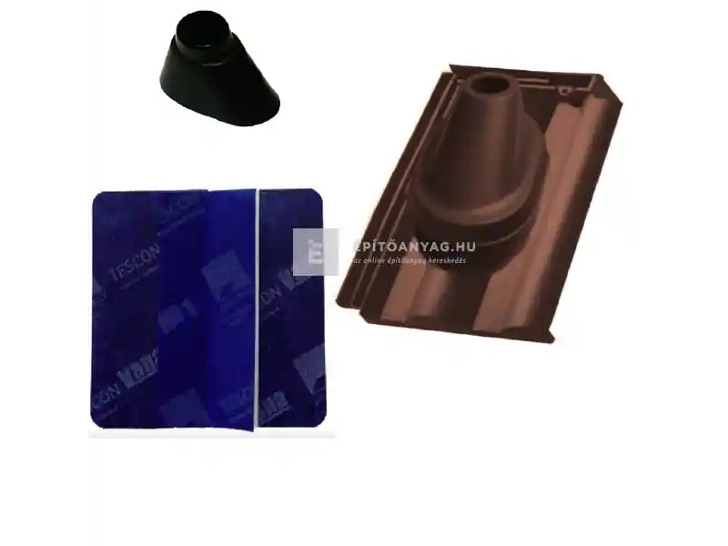 Szezonális akció Tondach Twiston 9 antennakivezető szett FusionProtect barna